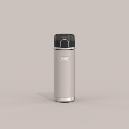 ICON Series Stainless Steel Vacuum Insulated Water Bottle W/ Spout, Sandstone, 24Oz